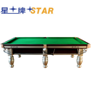 星牌台球桌标准美式黑八中式八球台球桌球台XW119-9A全套配置